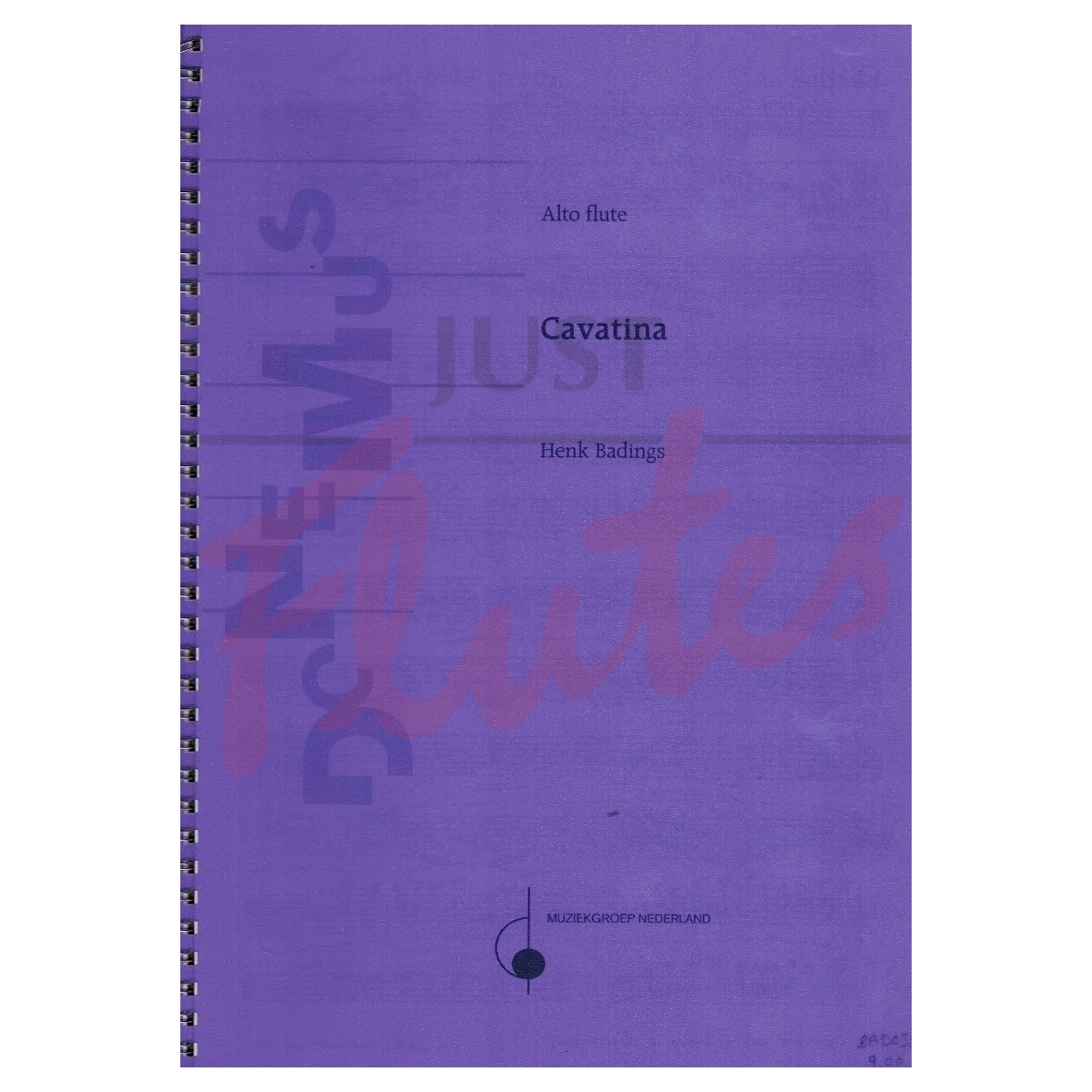 Cavatina for Alto Flute &amp; Harp